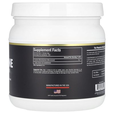 Zioła rajskie, monohydrat kreatyny, niezmieniony, 500 g Zioła rajskie, monohydrat kreatyny, niezmieniony, 500 g