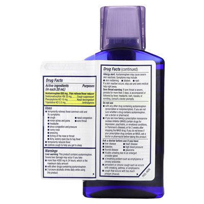 Mucinex, Nightshift, Sinus, Ages 12+, 6 fl oz (180 ml) Mucinex, Nightshift, Sinus, Ages 12+, 6 fl oz (180 ml)