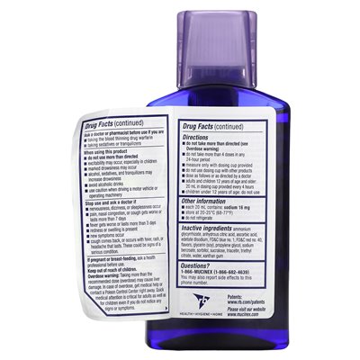 Mucinex, Nightshift, Sinus, Ages 12+, 6 fl oz (180 ml) Mucinex, Nightshift, Sinus, Ages 12+, 6 fl oz (180 ml)
