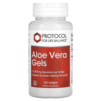 Life Balance Protocol, aloe gels, 100 softgels