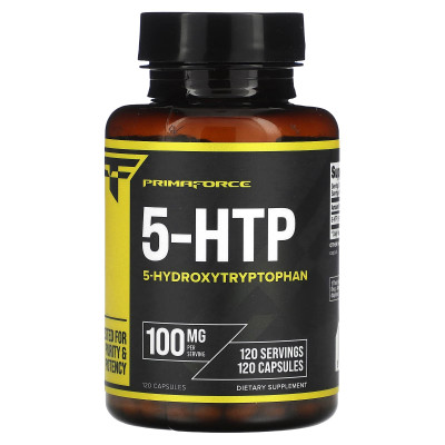Primaforce, 5-HTP, 100 mg, 120 kapsułek