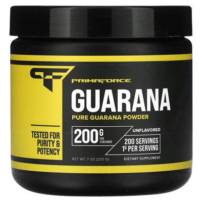 Primaforce, Guarana, Unflavored, 7 oz (200 g) Primaforce, Guarana, Unflavored, 7 oz (200 g)
