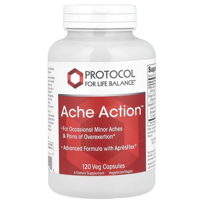Protokół Bilans Life, Ache Action ™, 120 warzyw Capsules Protokół Bilans Life, Ache Action ™, 120 warzyw Capsules