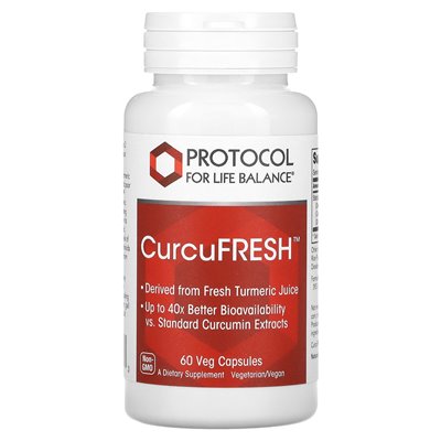 Life Balance Protocol, Curcufresh, 60 vegetarische Kapseln
