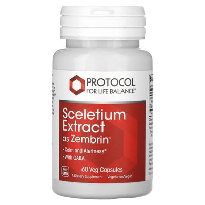 Life Balance Protocol, Scelet Extract, 60 Vegetable Capsules