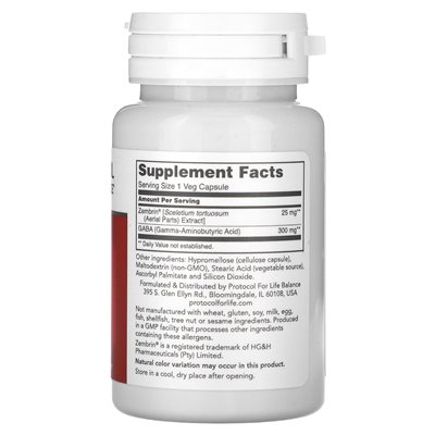 Life Balance Protocol, Scelet Extract, 60 Vegetable Capsules