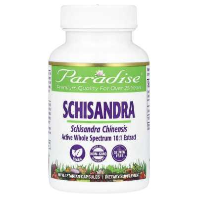 Paradise Herbs, Schisandra, 60 vegetarische Kapseln