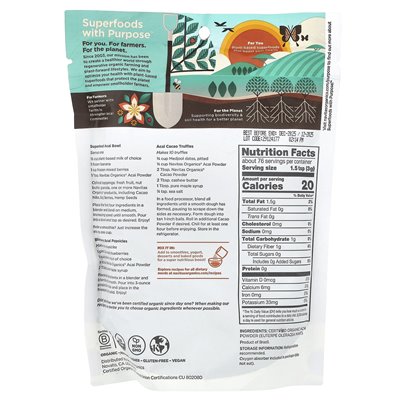 Navitas Organics, Organiczny Proszek Acai, 8 uncji (227 g) Navitas Organics, Organiczny Proszek Acai, 8 uncji (227 g)