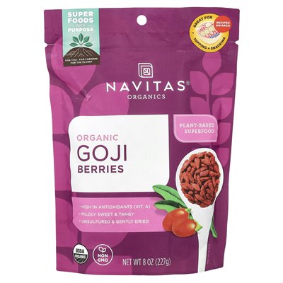 Navitas Organics, Bio-Goji-Beeren, 8 oz (227 g)