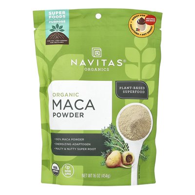 Navitas Organics, Organic Maca Powder, 16 uncji (454 g) Navitas Organics, Organic Maca Powder, 16 uncji (454 g)