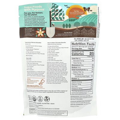 Navitas Organics, Organic Maca Powder, 16 uncji (454 g) Navitas Organics, Organic Maca Powder, 16 uncji (454 g)