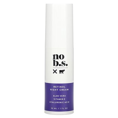 No BS Skin Care, Retinol Night Cream, 1 fl oz (30 ml)