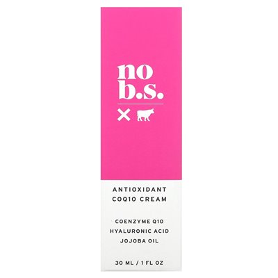 No BS Skin Care, COQ10 Antioxidant Cream, 1 Fl Oz (30 ml)