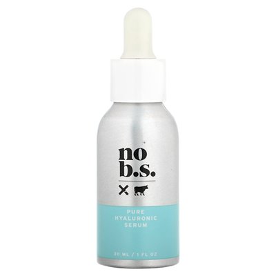 Bez BS pielęgnacji skóry, czystej surowicy hialuronowej, 1 fl Oz (30 ml)