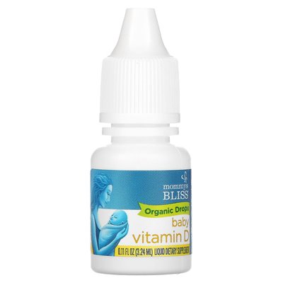 Mommy's Bliss, Witamina D, Organiczna Kawiorek, Noworodek +, 0,11 uncji fl (3,24 ml) Mommy's Bliss, Witamina D, Organiczna Kawiorek, Noworodek +, 0,11 uncji fl (3,24 ml)