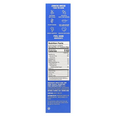 Mavericks, Riegelkekse, Schokoladenstückchen, 7,04 oz (200 g)