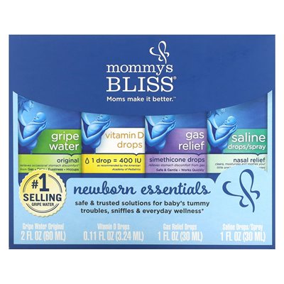 Mommy's Bliss, noworodka Essentials, 4 -częściowy zestaw