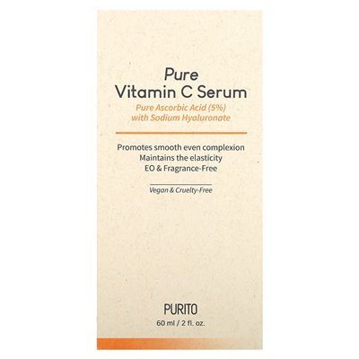 Puryto, Pure Vitamin C Serum, 2 Fl Oz (60 ml)