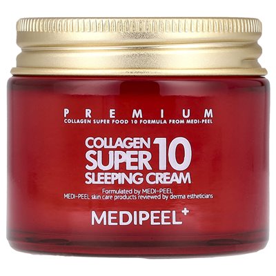 Medi-Peel, Kolagen Super 10 Schlafcreme, 2,36 Fl Oz (70 ml)