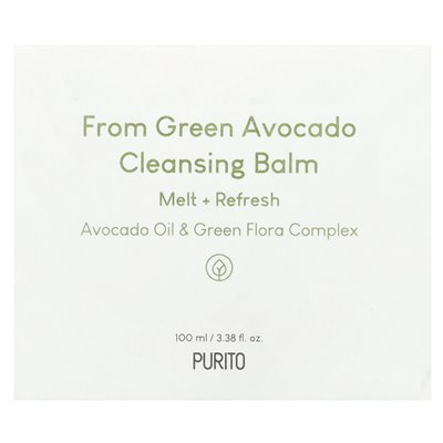 Puryto, Avocadogrüner Reinigungsbalsam, 100 ml (3,38 fl. oz.)