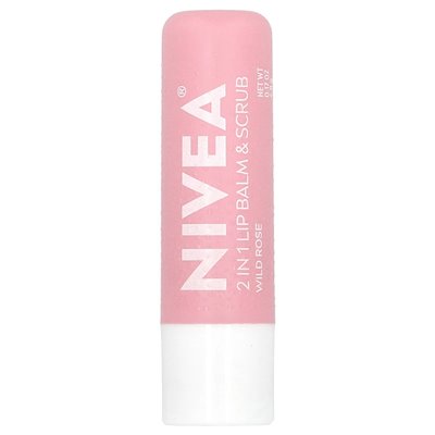 Nivea, 2 na 1 balsam i zarośla, dzika róża, 0,17 uncji (4,8 g)