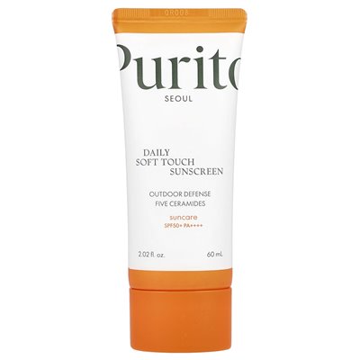 Puryto, codzienne miękkie filtr przeciwsłoneczny, SPF 50+, PA +++, 2,02 Fl Oz (60 ml) Puryto, codzienne miękkie filtr przeciwsłoneczny, SPF 50+, PA +++, 2,02 Fl Oz (60 ml)