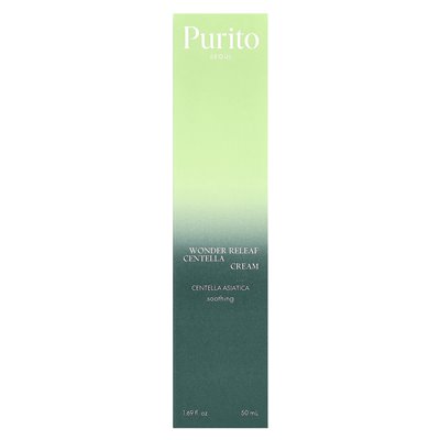 Puryto, Wonder Refeaf Centella Cream, Centella-Creme mit Aloe Vera, 50 ml (1,69 fl. oz.)