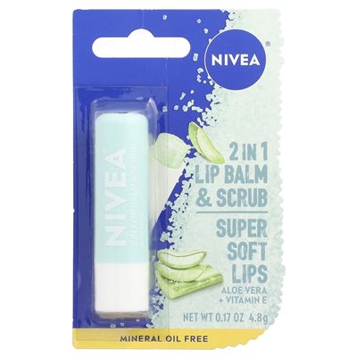 Nivea, 2 na 1 balsam i zarośla, Aloe Vera, 0,17 uncji (4,8 g)