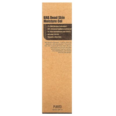 Puryto, Dead Skin Moisture Gel, 3.38 Fl Oz (100 ml)