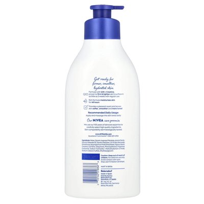 Nivea, skórne strzępiące balsam do ciała nawodnienia, 33,8 fl oz (1000 ml)