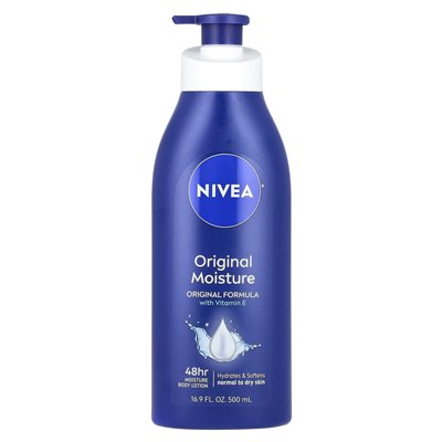 Nivea, oryginalny balsam do ciała wilgoci, 16,9 fl oz (500 ml)