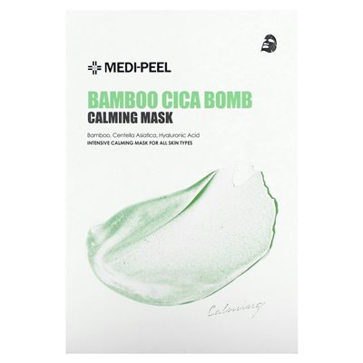 Medi-Peel, Bamboo Bomb Soothing Bomb, 10 Masks, 25 ml each