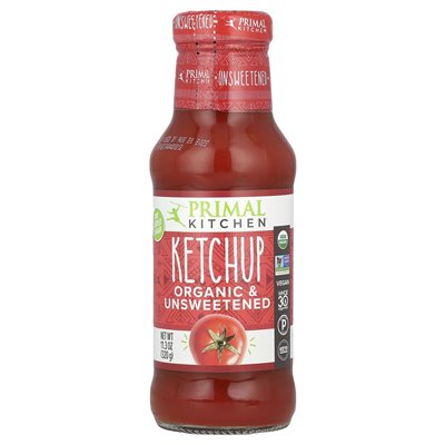 Primal Kitchen, Organic Keczup, Unserweted, 11,3 uncji (320 g) Primal Kitchen, Organic Keczup, Unserweted, 11,3 uncji (320 g)