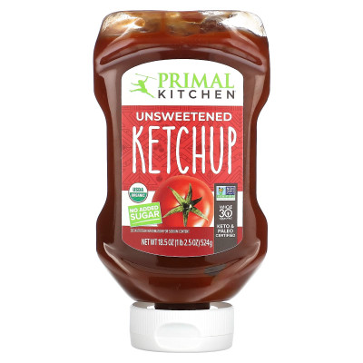 Primal Kitchen, ungehärteter Ketchup, 18,5 Unzen (524 g)