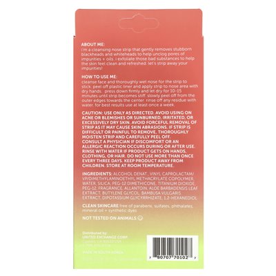 Nu-upe, cleansing nasal strips, 3 nasal strips, 0.07 oz (1.89 g)