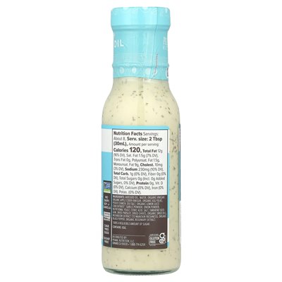 Primal Kitchen, Sauce & Marinade Made with Avocado Oil, Ranch, 8 Fl Oz (236 ml)