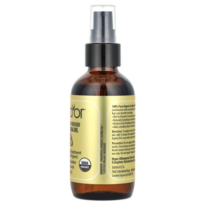 Pura d'Or, 100% czysto na zimno oleju jojoba, 4 fl oz (118 ml)