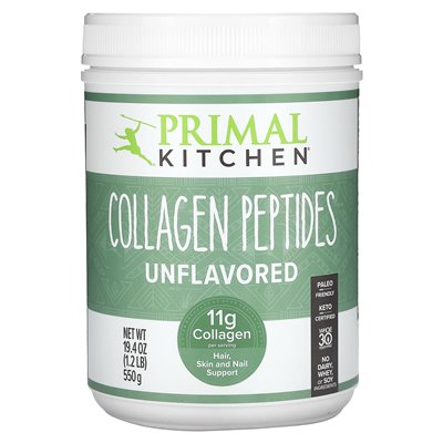 Primal Cuisine, Collagen Peptides, Unadulterated, 19.4 oz (550 g) Primal Cuisine, Collagen Peptides, Unadulterated, 19.4 oz (550 g)