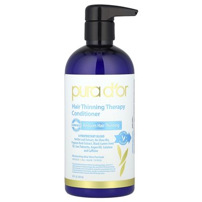 Pura d'Or, Strasznik do przerzedzania włosów, 16 Oz (473 ml)