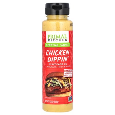 Primal Kitchen, Avocado Oil Dipping Sauce, Chicken Dippin', 10 oz (283 g)