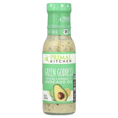 Primal Cuisine, Avocado-Öl-Sauce und Marinade, Grüne Göttin, 8 fl oz (236 ml)