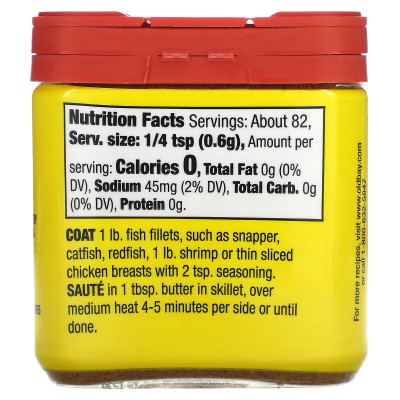 Old Bay, Gewürz, geschwärzt, 1,75 oz (49 g)