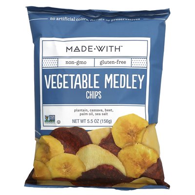 Made with, mixed vegetables, 5.5 oz (156 g)