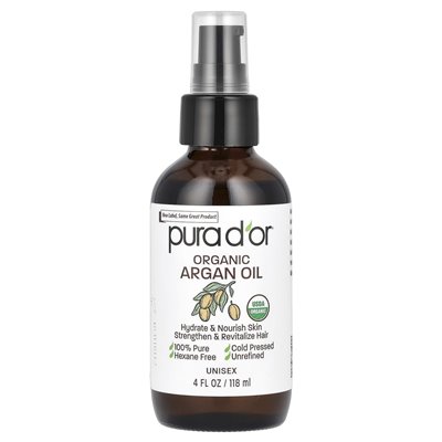 Pura d'Or, Bio-Arganöl, 4 fl oz (118 ml)