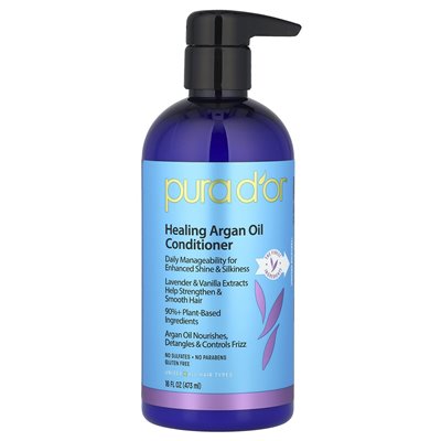Pura d'Or, lecznicza odżywsza oleju arganowego, 16 fl oz (473 ml)