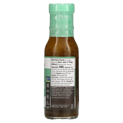 Pierwotna kuchnia, sos i marynata wykonana z oleju z awokado, grecka, 8 fl oz (236 ml) Pierwotna kuchnia, sos i marynata wykonana z oleju z awokado, grecka, 8 fl oz (236 ml)