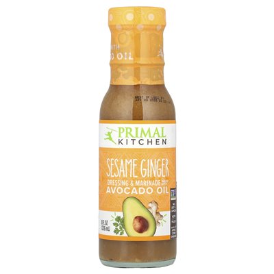 Primal Kitchen, Sauce and Marinade Made with Avocado Oil, Ginger Sesame, 8 fl oz (236 ml)