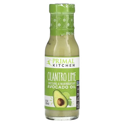 Primal Kitchen, Sauce and Marinade Made with Avocado Oil, Lime Cilantro, 8 fl oz (236 ml)