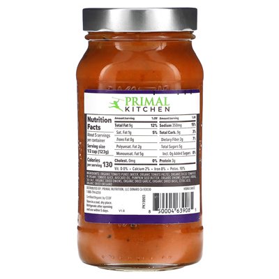 Primal Cuisine, Milchfreie Wodkasauce mit Avocadoöl, 23,5 oz (667 g)
