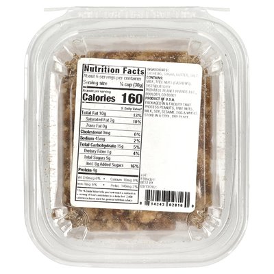 Made with toasted cashew toffee, 6 ounces (170 g)